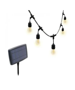 CATENA LUMINOSA LED "CASSIOPEA" A RICARICA SOLARE